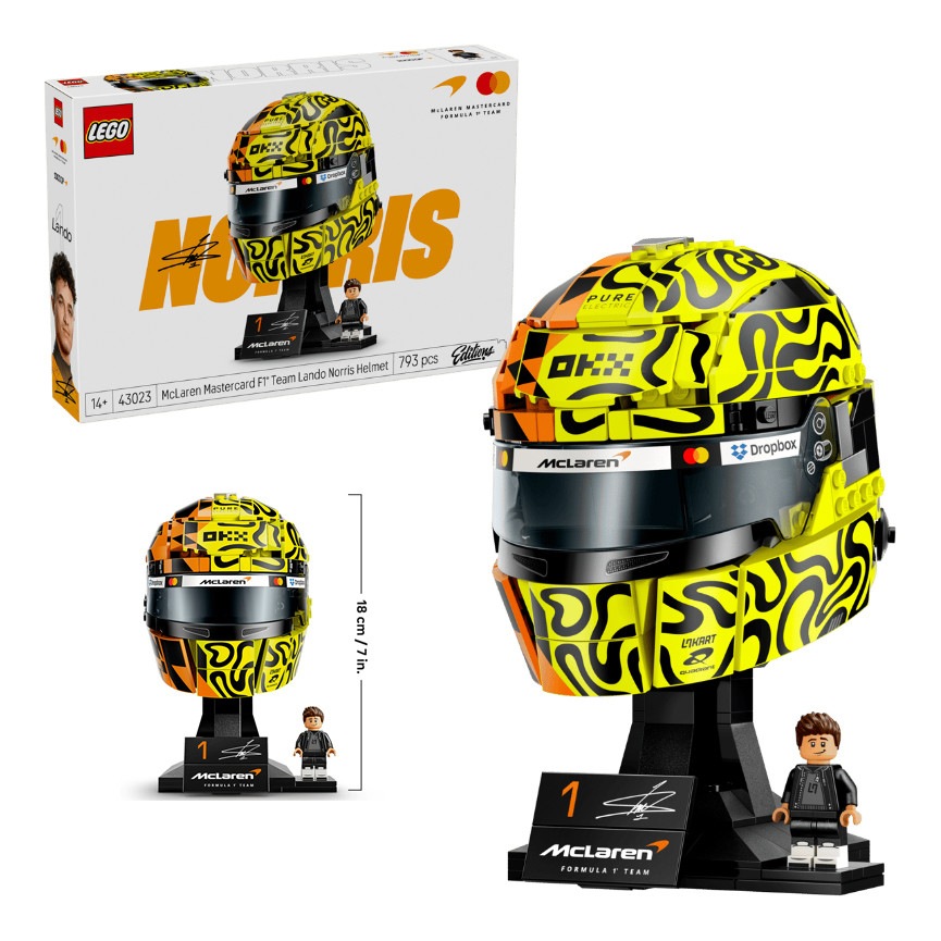 LEGO EDITIONS CASCO DI LANDO NORRIS 43023