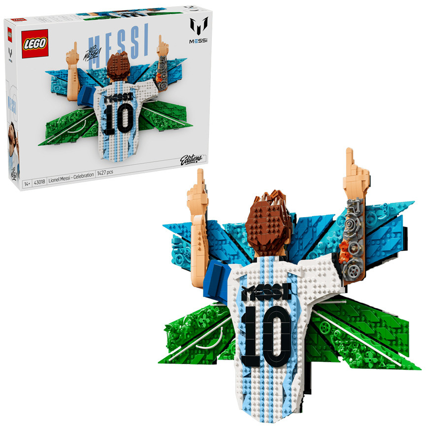 LEGO EDITIONS LIONEL MESSI CELEBRAZIONE 43018