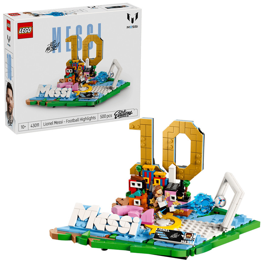 LEGO EDITIONS LIONEL MESSI HIGHLIGHTS CALCISTICI