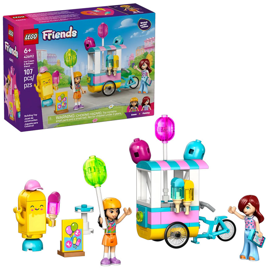 LEGO FRIENDS BANCARELLA GELATI C/PALLONCINI 42692