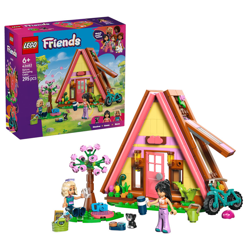 LEGO FRIENDS CABINA GLAMPING NELLA NATURA 42682