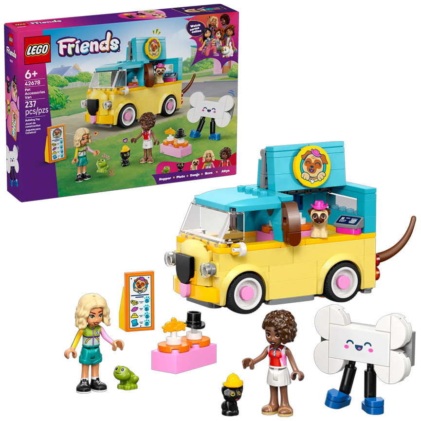 LEGO FRIENDS FURGONE ACCESSORI PER ANIMALI 42678