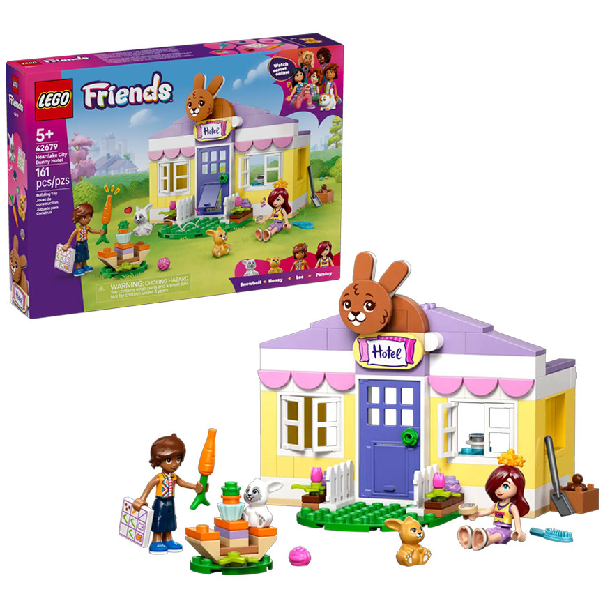 LEGO FRIENDS HOTEL DEI CONIGLI DI HEARTLAKE 42679