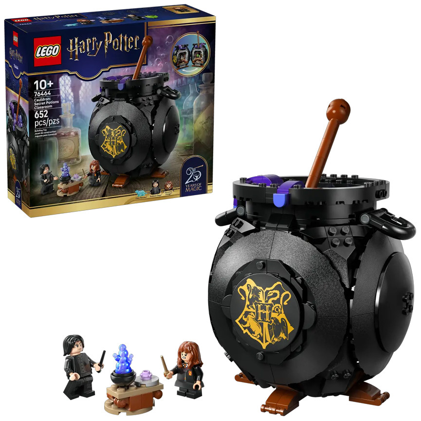 LEGO HARRY POTTER CALDERONE LEZIONE POZIONI 76464