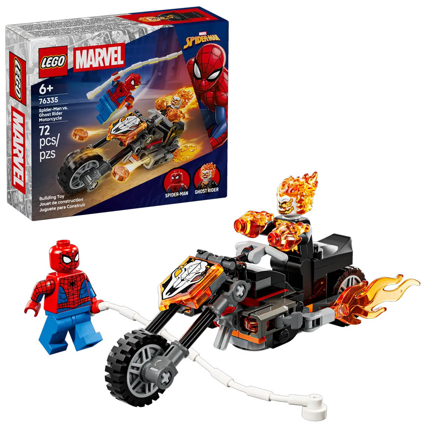 LEGO MARVEL SPIDERMAN VS GHOST RIDER 76335