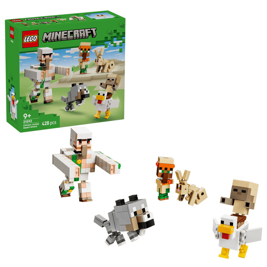 LEGO MINECRAFT ATTACCO NEL DESERTO 21592