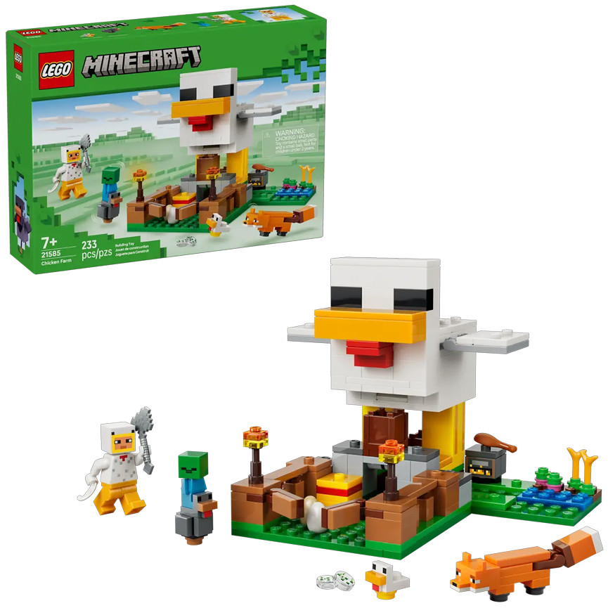 LEGO MINECRAFT FATTORIA DI GALLINE 21585
