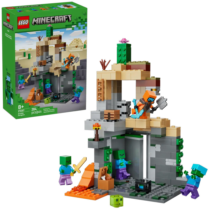 LEGO MINECRAFT ZOMBIE DUNGEON 21587