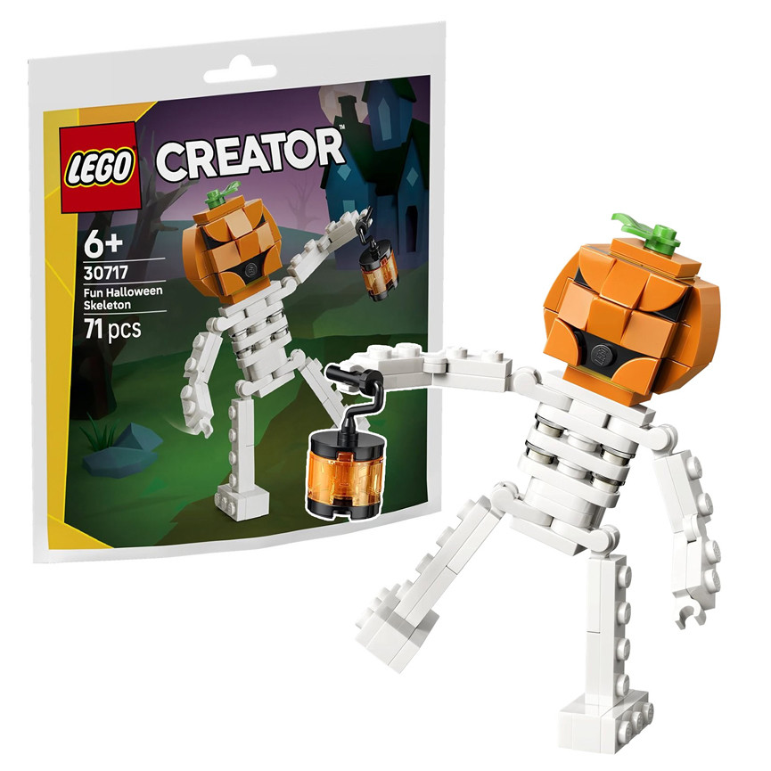 LEGO MINIFIGURES CREATOR SCHELETRO HALLOWEEN 30717