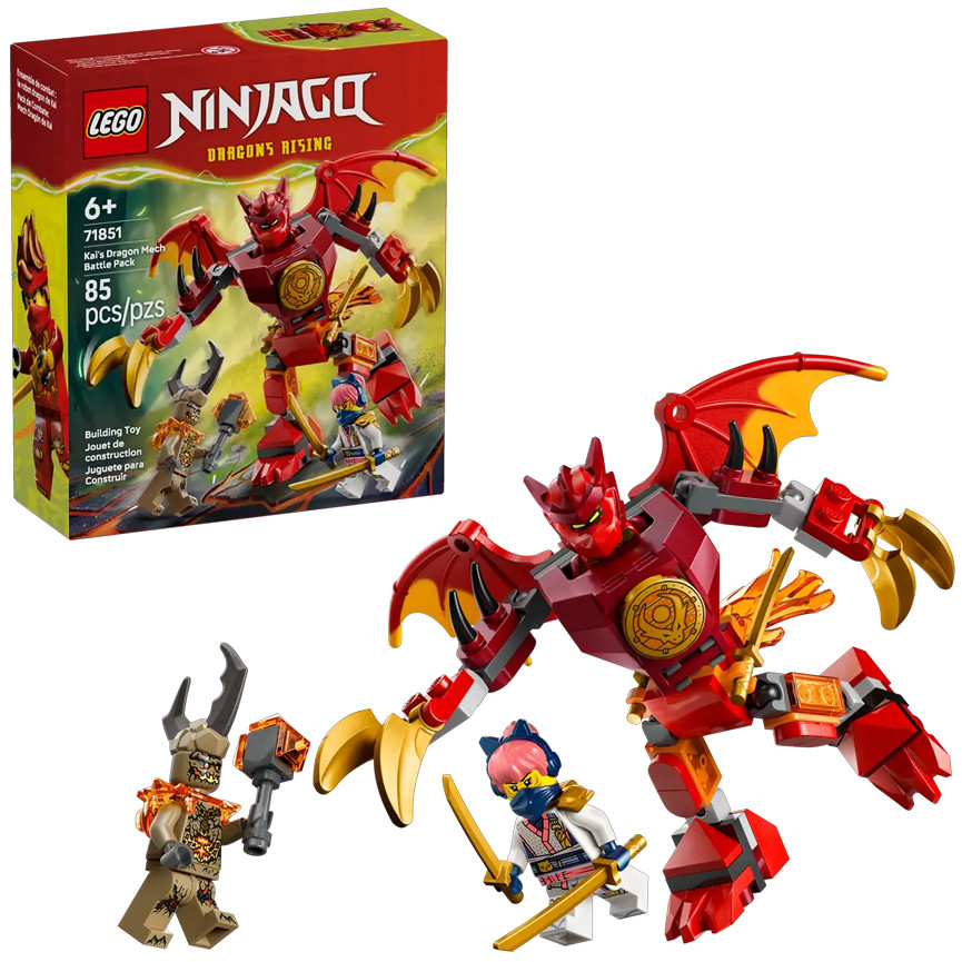 LEGO NINJAGO BATTLE PACK DRAGO DI KAI 71851