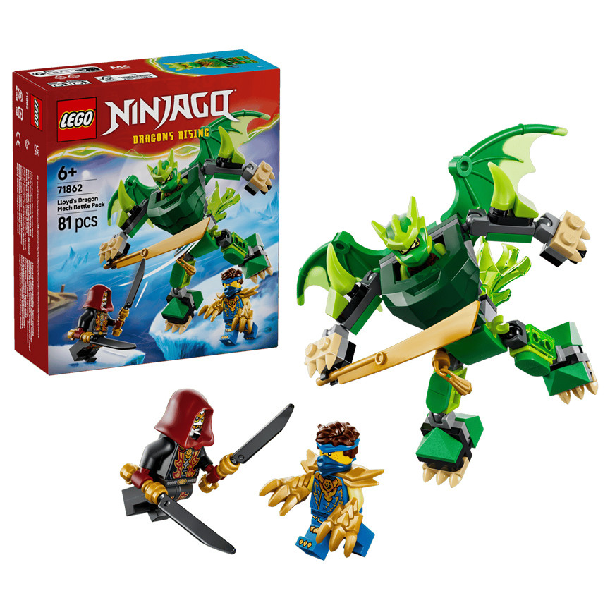 LEGO NINJAGO BATTLE PACK MECH DRAGO DI LLOYD 71862