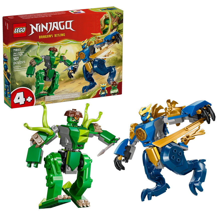 LEGO NINJAGO DUELLO CON IL DRAGO-MECH DI JAY 71853