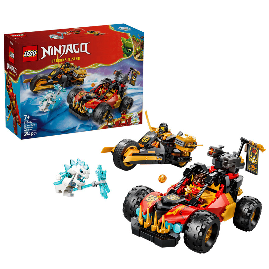 LEGO NINJAGO VEICOLI COMBINANTI KAI E COLE 71864