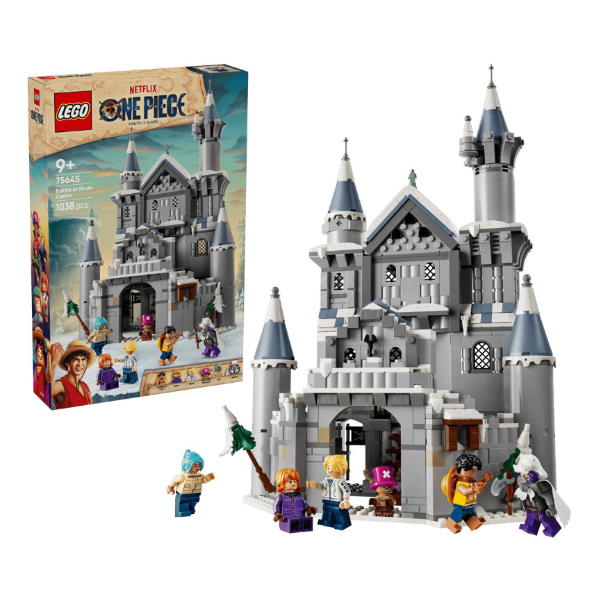 LEGO ONE PIECE BATTAGLI AL CASTELLO DI DRUM 75645