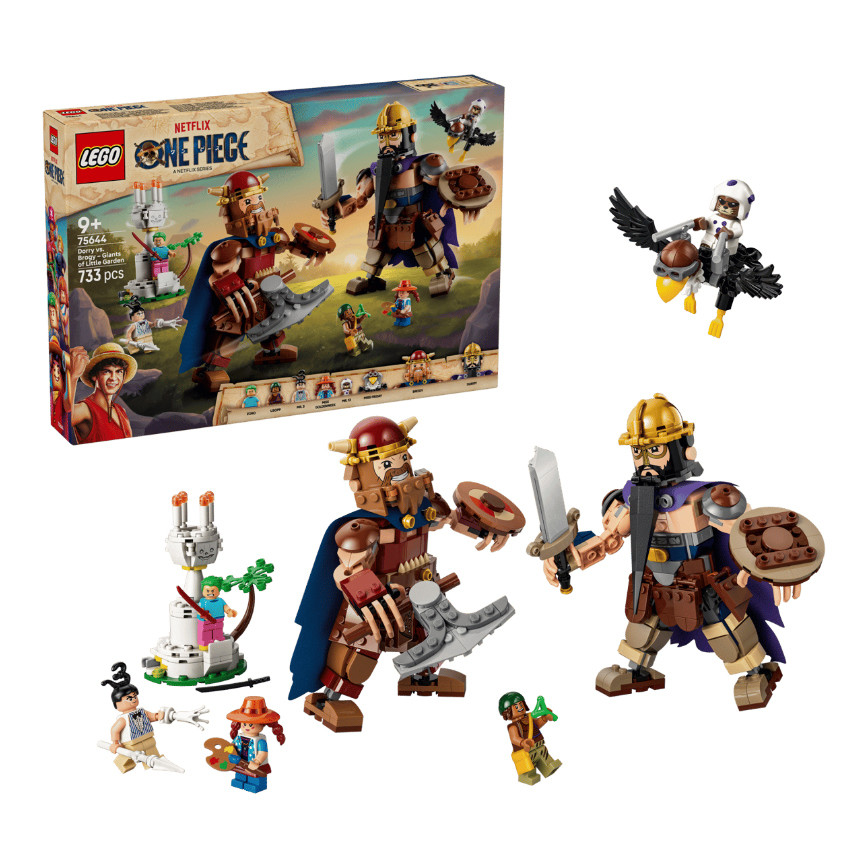 LEGO ONE PIECE DORI CONTRO BROGI 75644