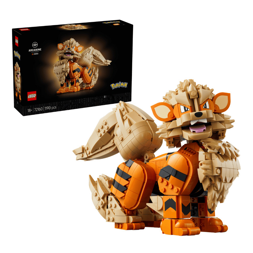 LEGO POKEMON ARCANINE 72160