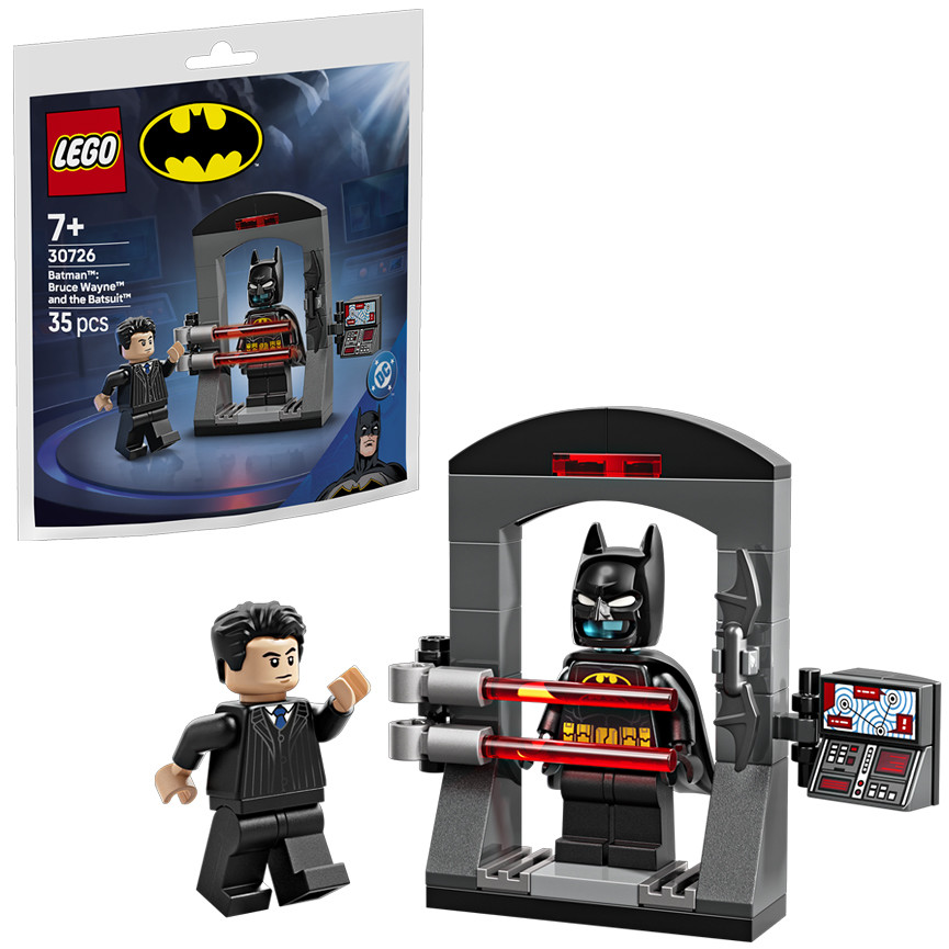 LEGO POLIBAG BATMAN BRUCE WAINE E LA BAT TUTA