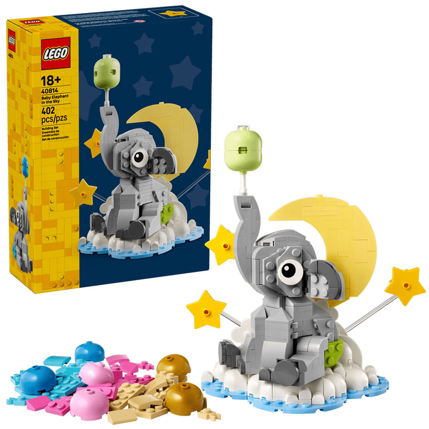 LEGO SEASONS ELEFANTINO TRA LE STELLE 40814