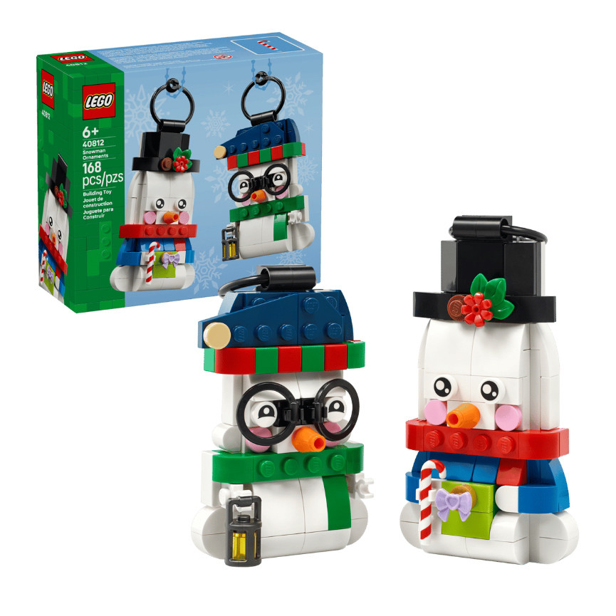LEGO SEASONS PUPAZZI DI NEVE ORNAMENTALI 40812