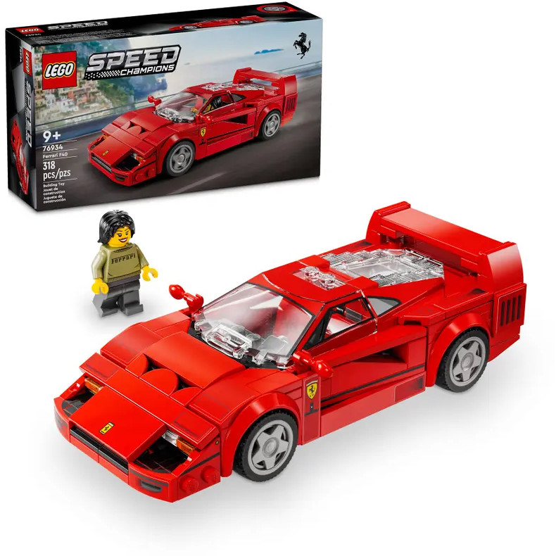 LEGO SPEED SUPERCAR FERRARI F40 76934