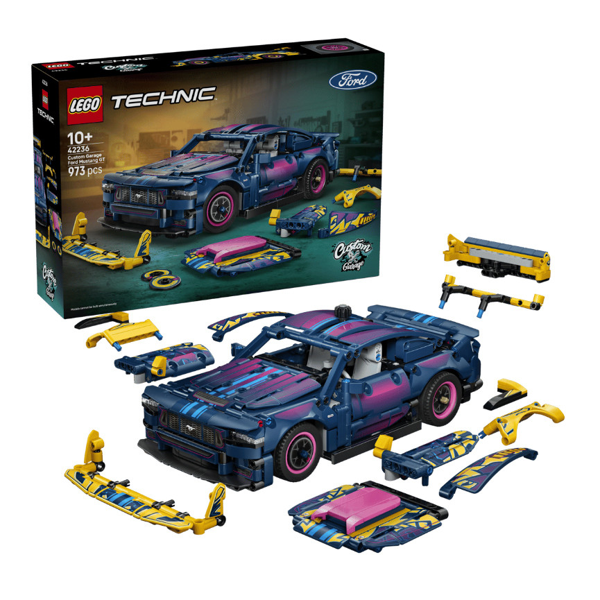LEGO TECHNIC AUTO FORD MUSTANG GT CUSTOM 42236