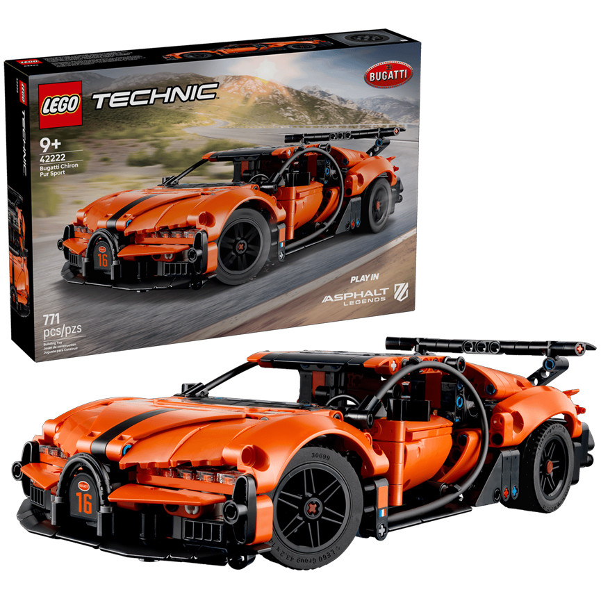LEGO TECHNIC HYPER CAR BUGATTI CHIRON SPORT 42222