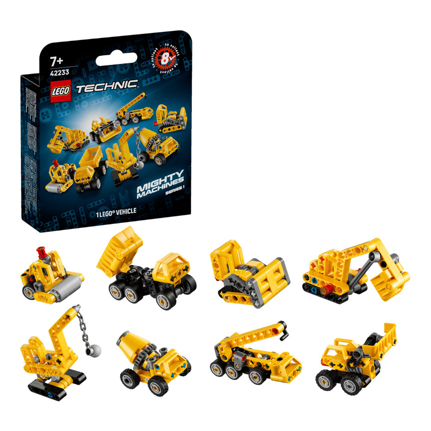 LEGO TECHNIC MACCHINE POTENTI DISPLAY