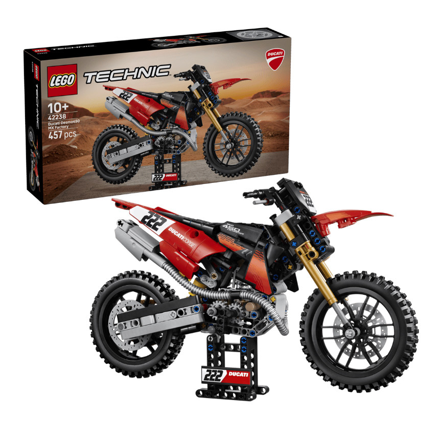 LEGO TECHNIC MOTO DUCATI DESMO 450 MX FACTORY