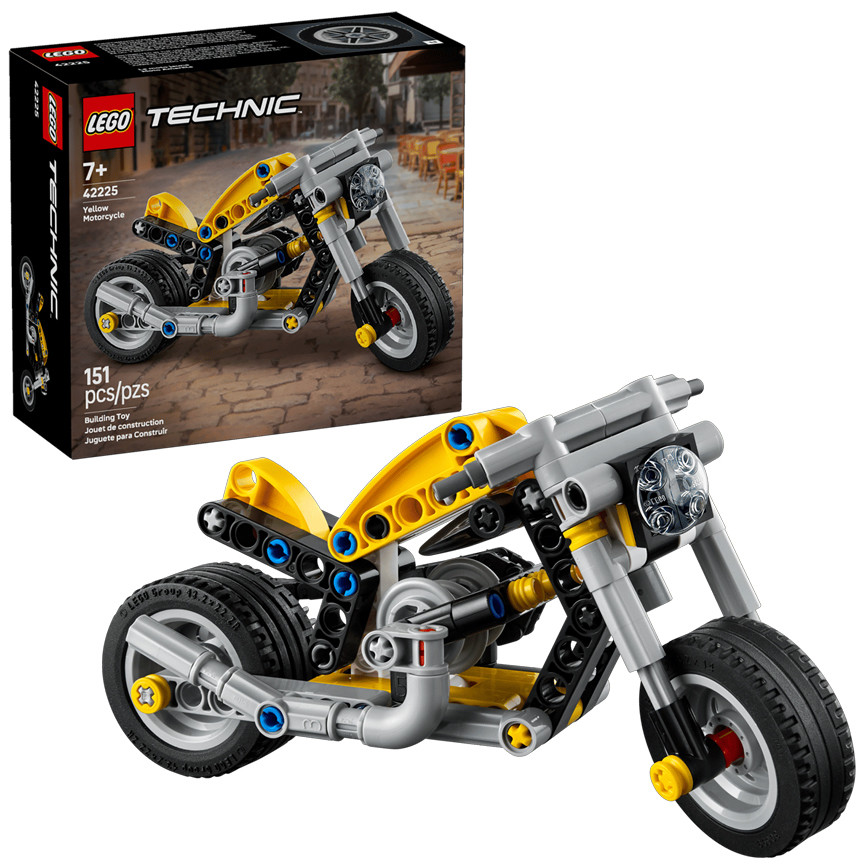 LEGO TECHNIC MOTO GIALLA 42225
