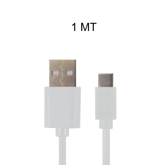 LILLI CAVO C-TYPE 1M BIANCO PVC MF157B