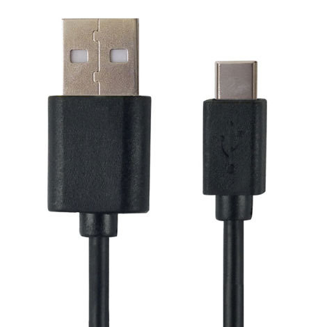LILLI CAVO C-TYPE 1M NERO PVC MF157N