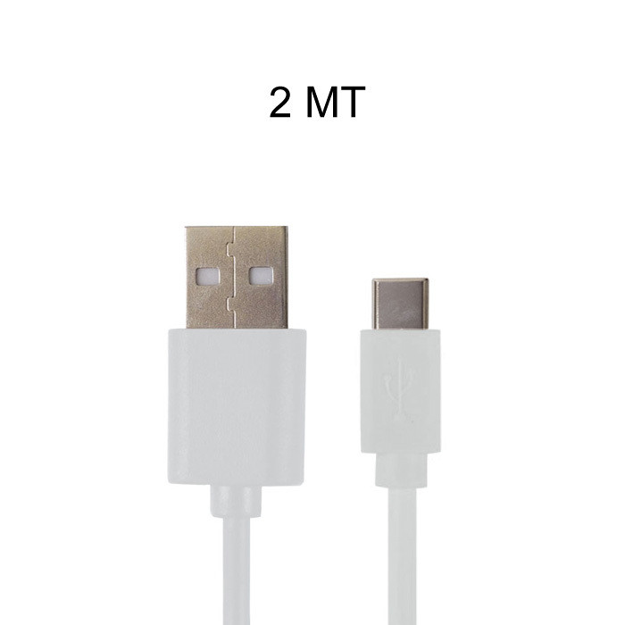 LILLI CAVO C-TYPE 2M BIANCO PVC MF177B
