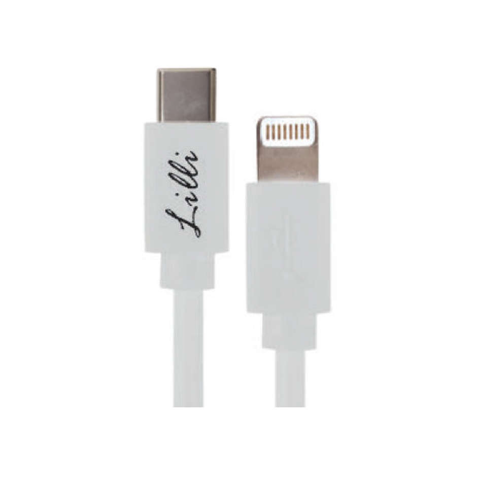 LILLI CAVO LIGHT.APPLE 2M BIANCO PVC USB/C MF194B