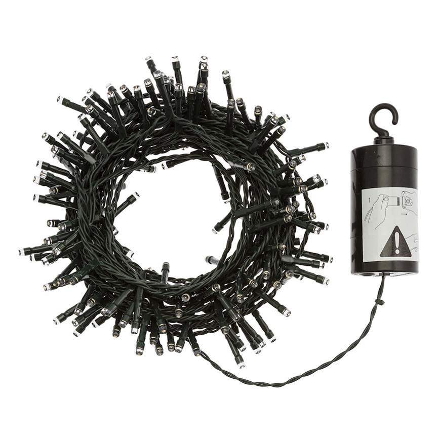 LUCI EST.LED 180 BATTER.MULTI TIMER 8GIOCHI 30985