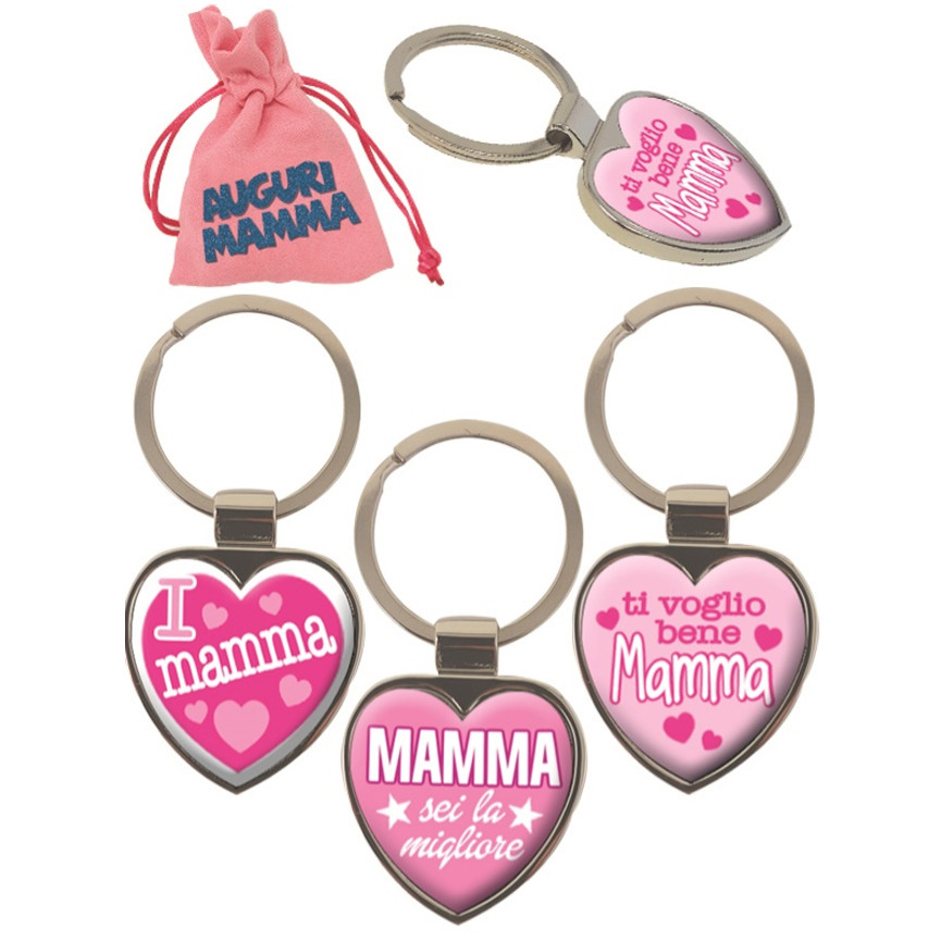 MAMMA PORTACHIAVI IN ACCIAIO 9957