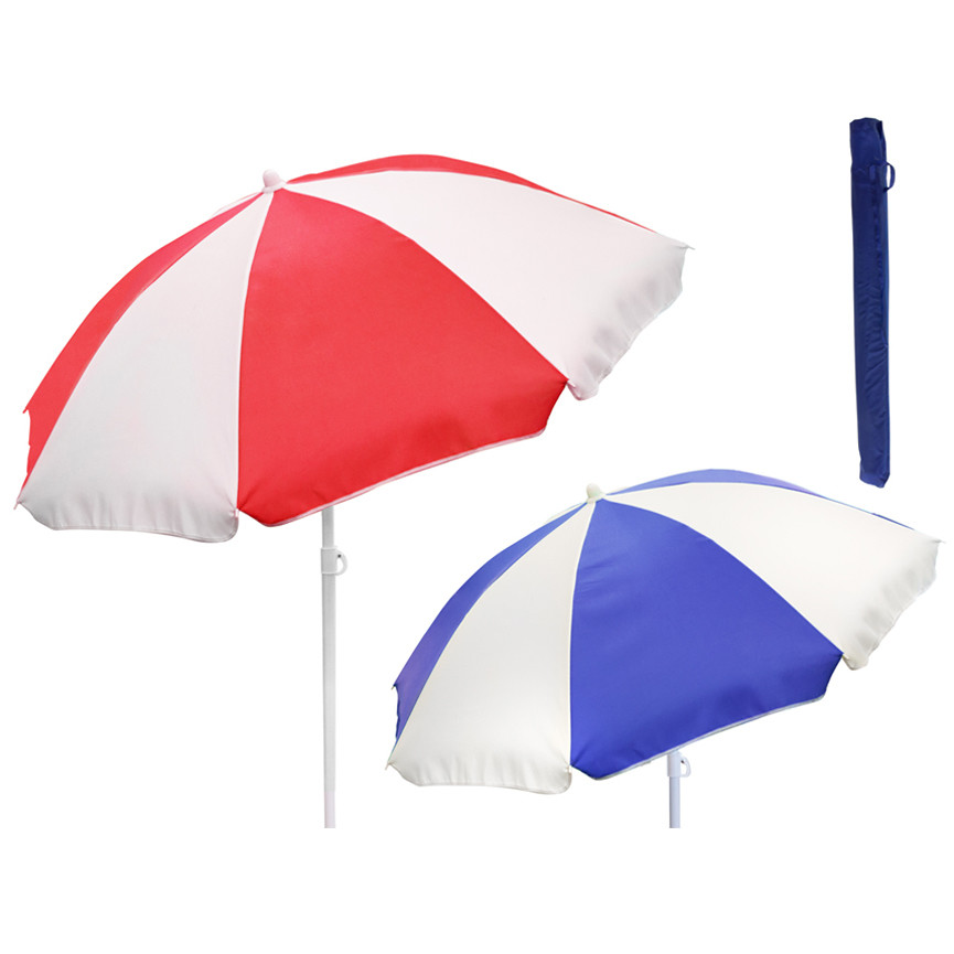 MARE OMBRELLONE D180 CM RIGHE VERT. 2COL. 51668