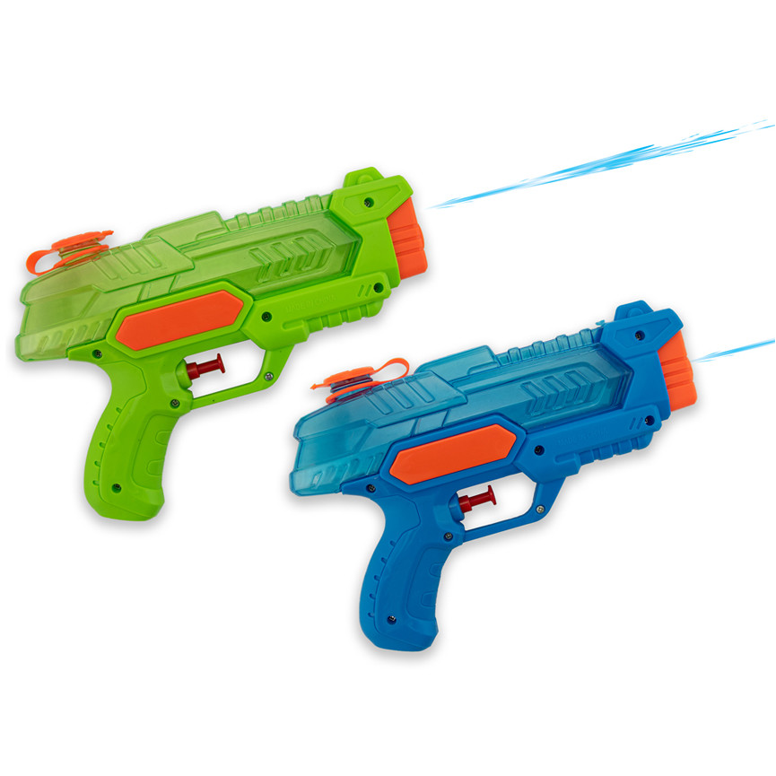 MARE PISTOLA AD ACQUA TRASPARENTE 2COL. ASS. 80884