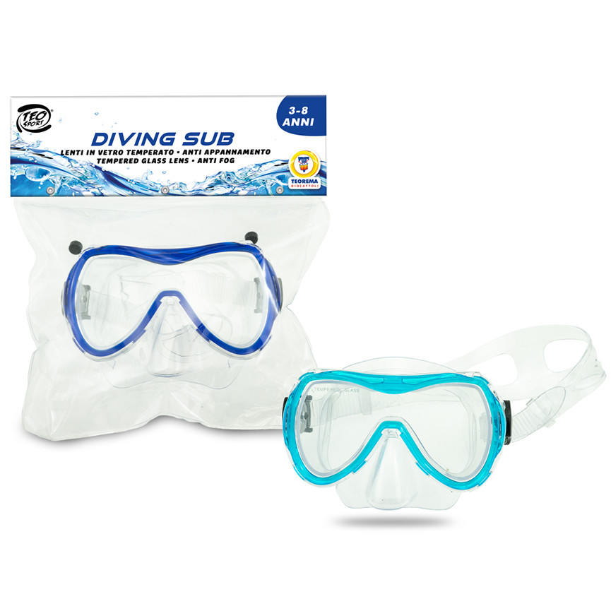 MASCHERA IN VETRO TEMPERATO 2COL. JUNIOR 68471