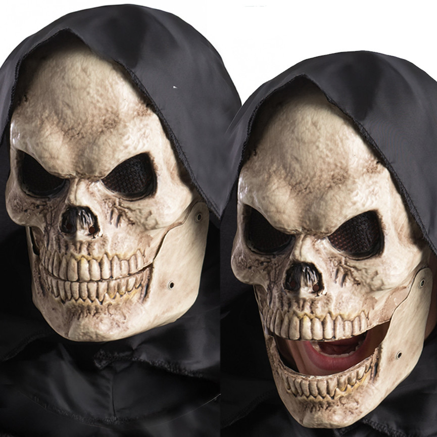 MASCHERA TESCHIO CON MANDIBOLA MOBILE 00781