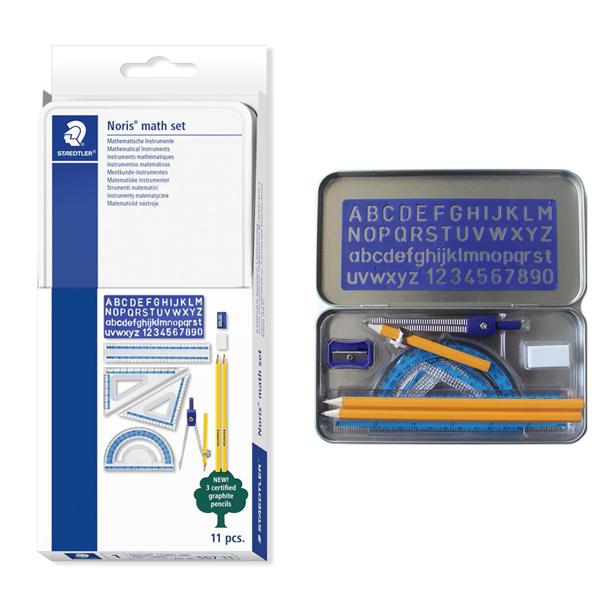 MATHEMATICAL SET 557 11 ASTUCCIO METALLO