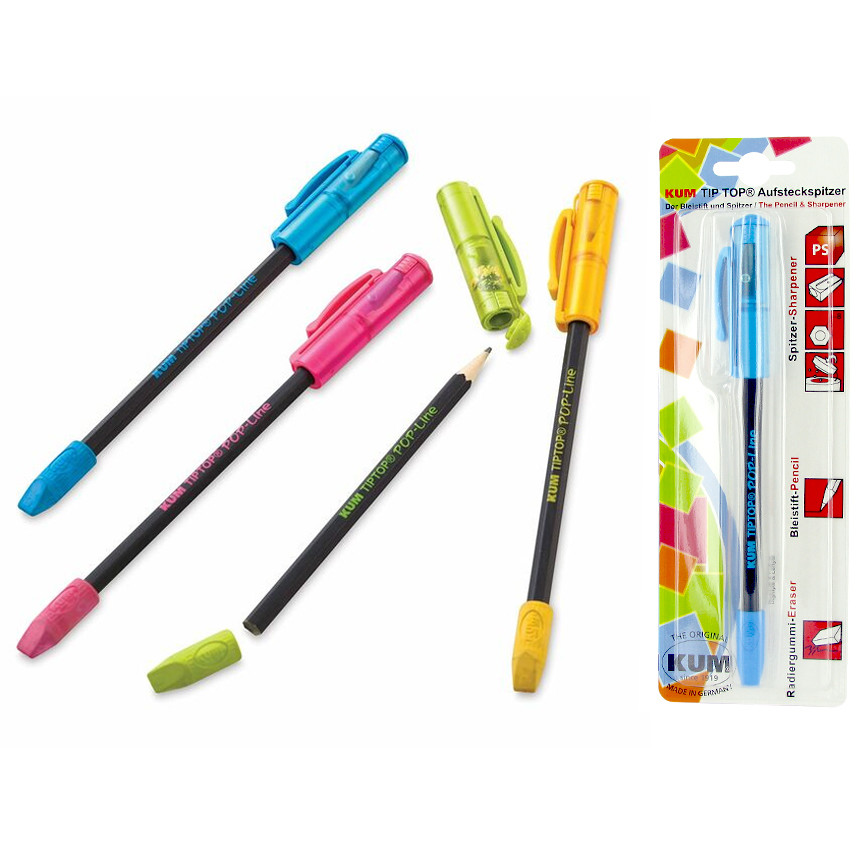 MATITE CON TEMPERINO E SALVAPUNTA