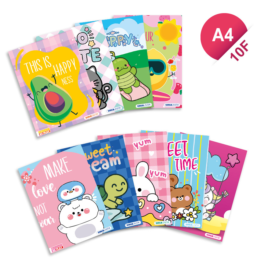 MAXI 10F 80GR T.UNITA KAWAII 26