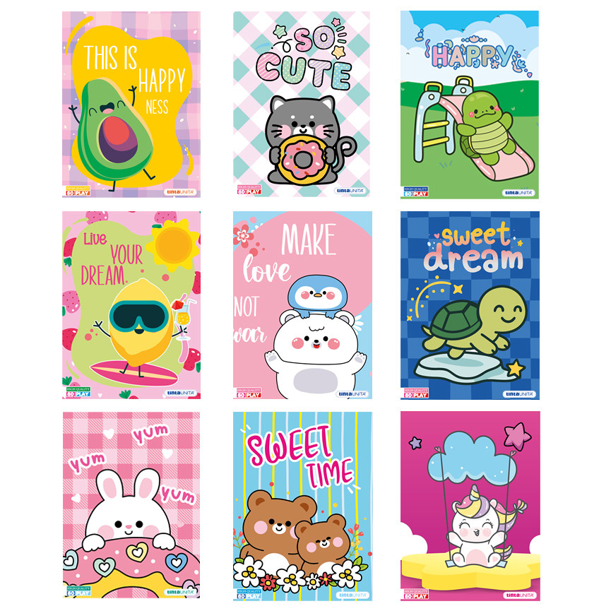 MAXI 10F 80GR T.UNITA KAWAII 26