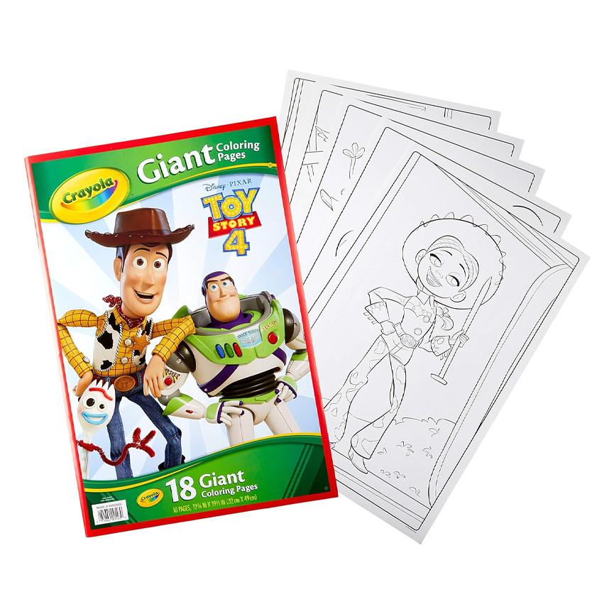 MAXI PAGINE DA COLORARE C/ADES.TOY STORY PVP6,90