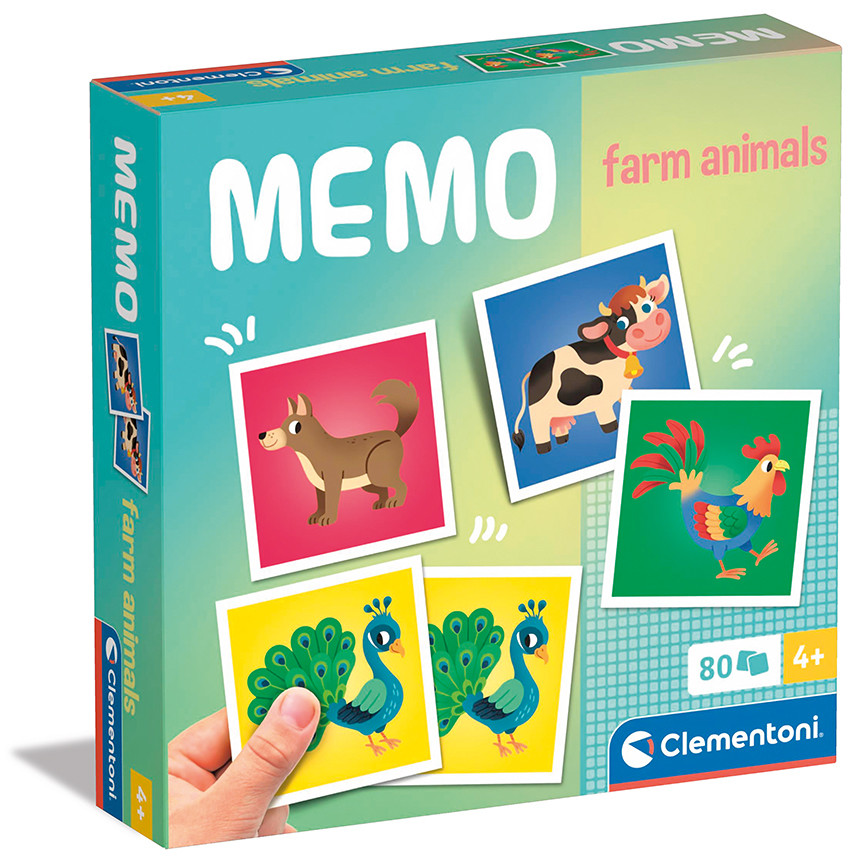 MEMO GAMES FATTORIA DEGLI ANIMALI 18306