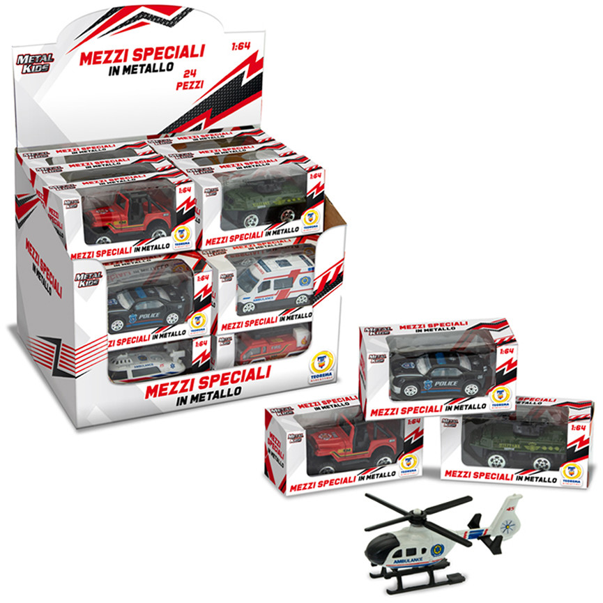 METAL KIDS MEZZI SPECIALI1:64 65641