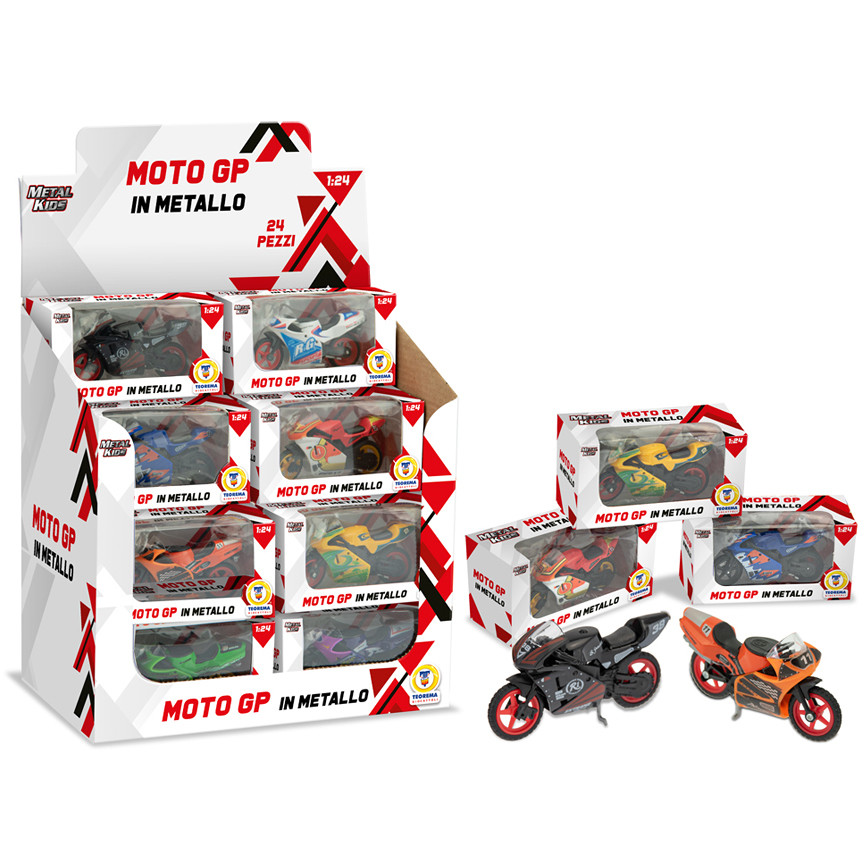 METAL KIDS MOTO GP IN METALLO 1:24 68437