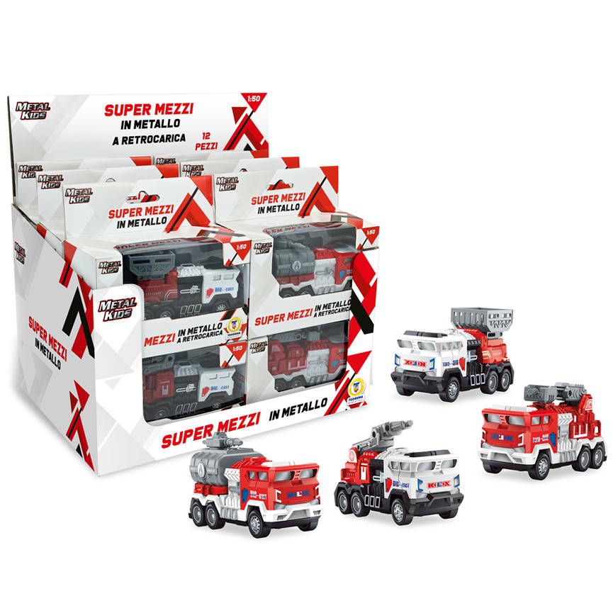 METAL KIDS POMPIERI RETROC. 80193