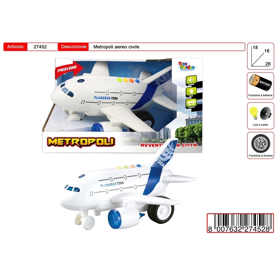 METROPOLI AEREO CIVILE