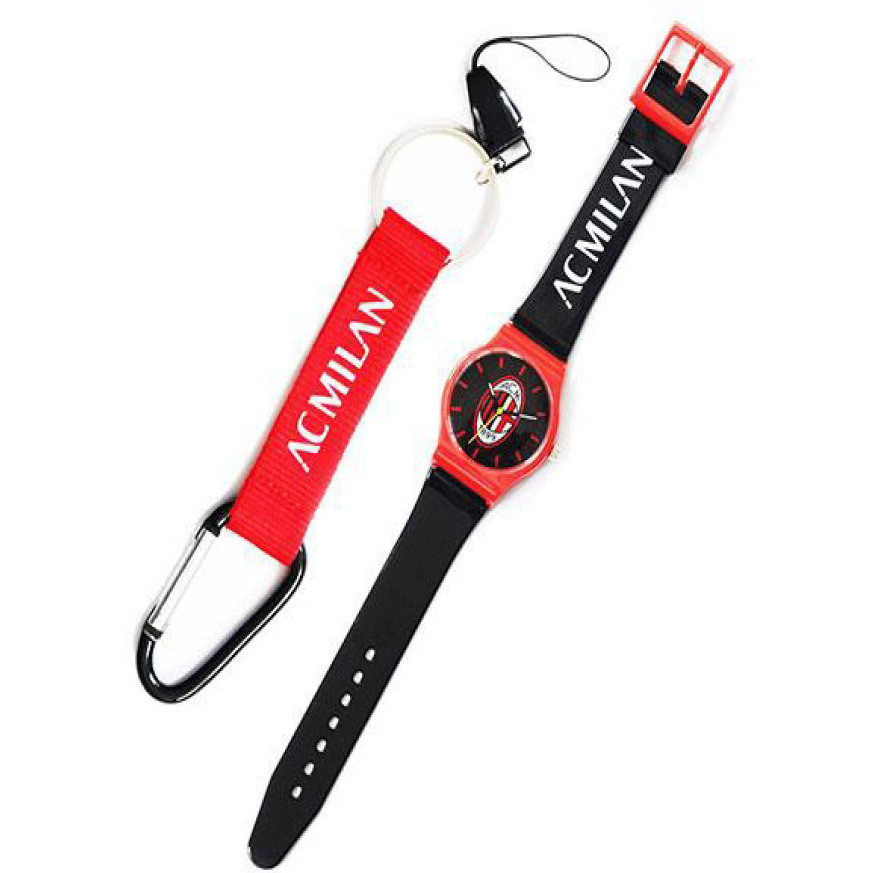 MILAN KIT PORTACHIAVI MOSCHETTONE + OROLOGIO